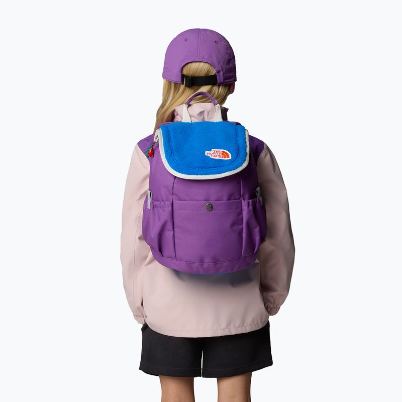 The North Face Mini Explorer 10 l grape/hero blue children's urban backpack 7