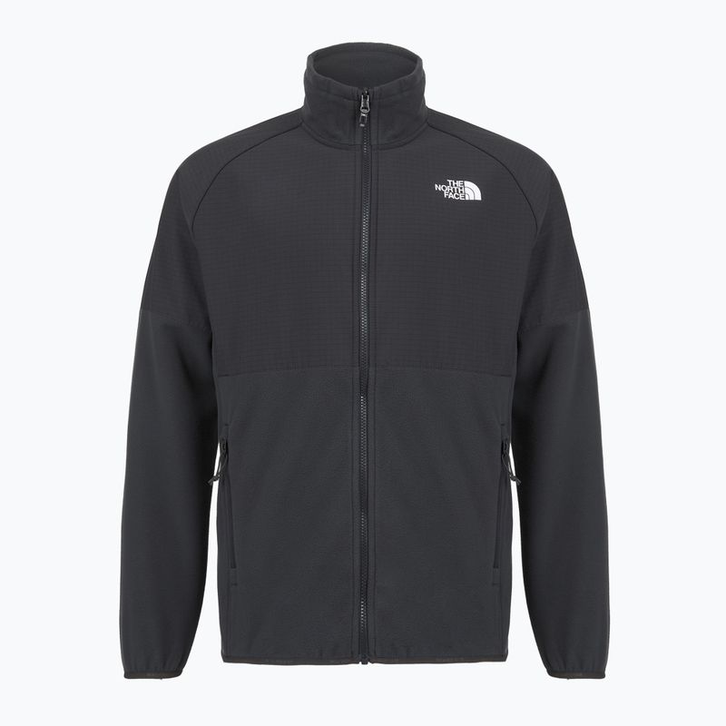 Men's sweatshirt The North Face Glacier Heavyweight Full Zip asphalt grey/tnf black 5