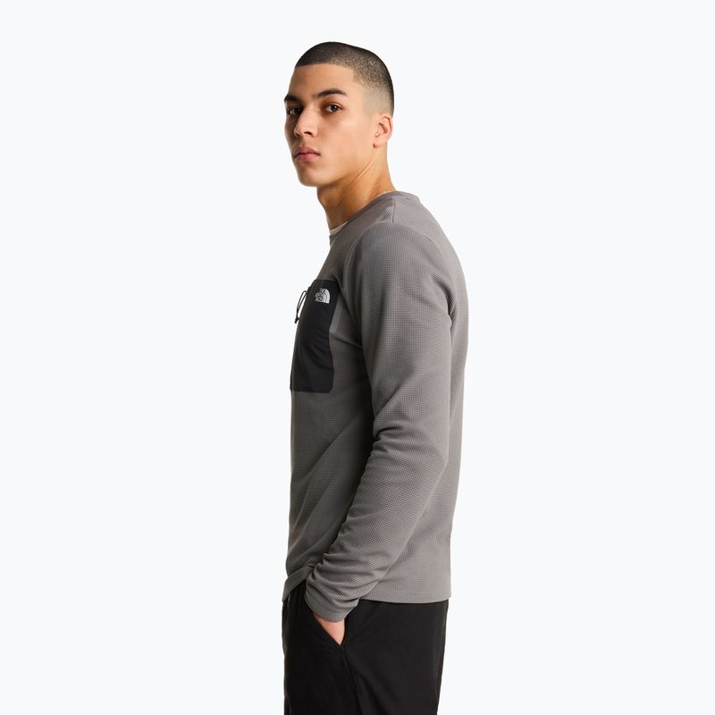 Men's sweatshirt The North Face Kecha Crew smoked pearl/asphalt grey 4