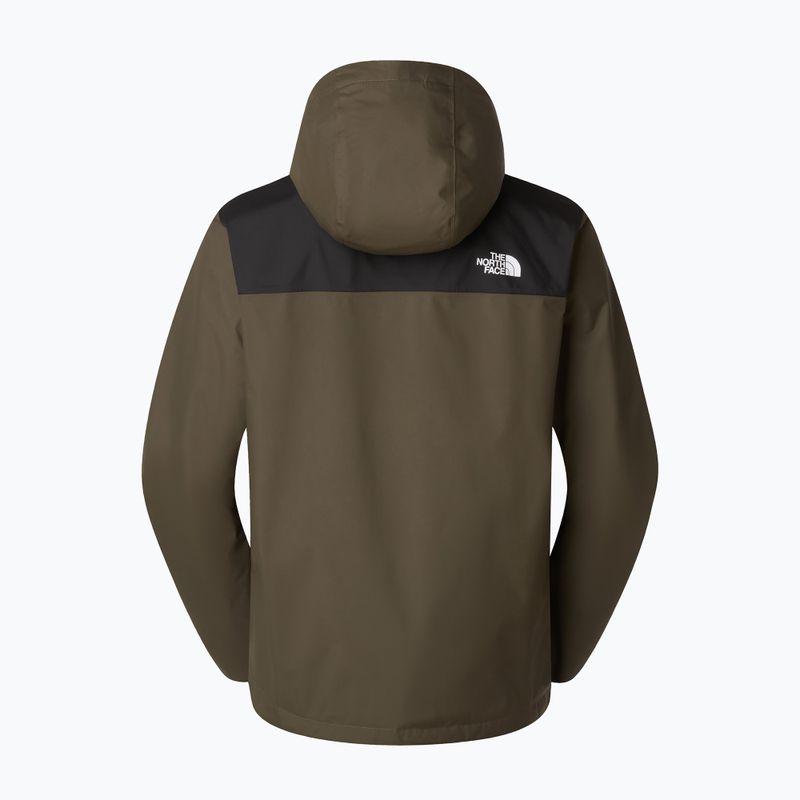 Men's rain jacket The North Face Antora new taupe green/ black 6