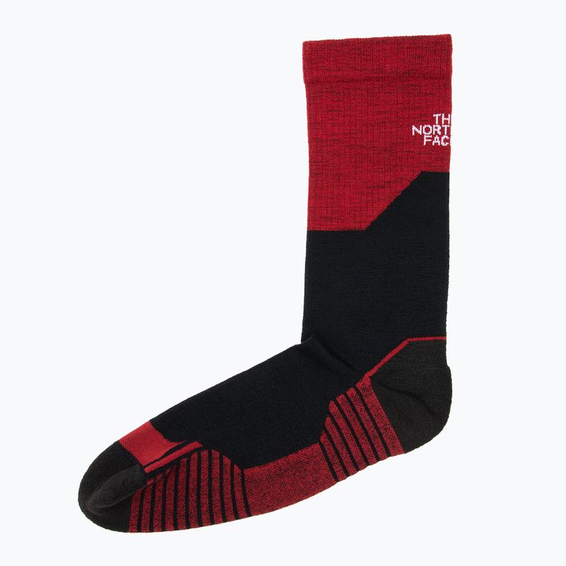 The North Face Hiking Crew high risk red/tnf black socks 2