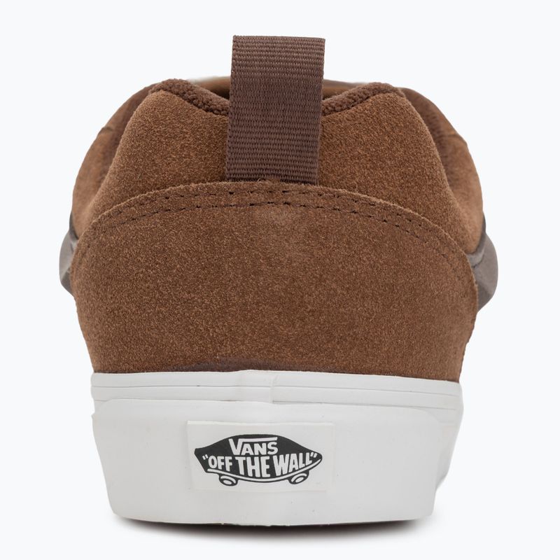 Vans Knu Skool suede brown shoes 6