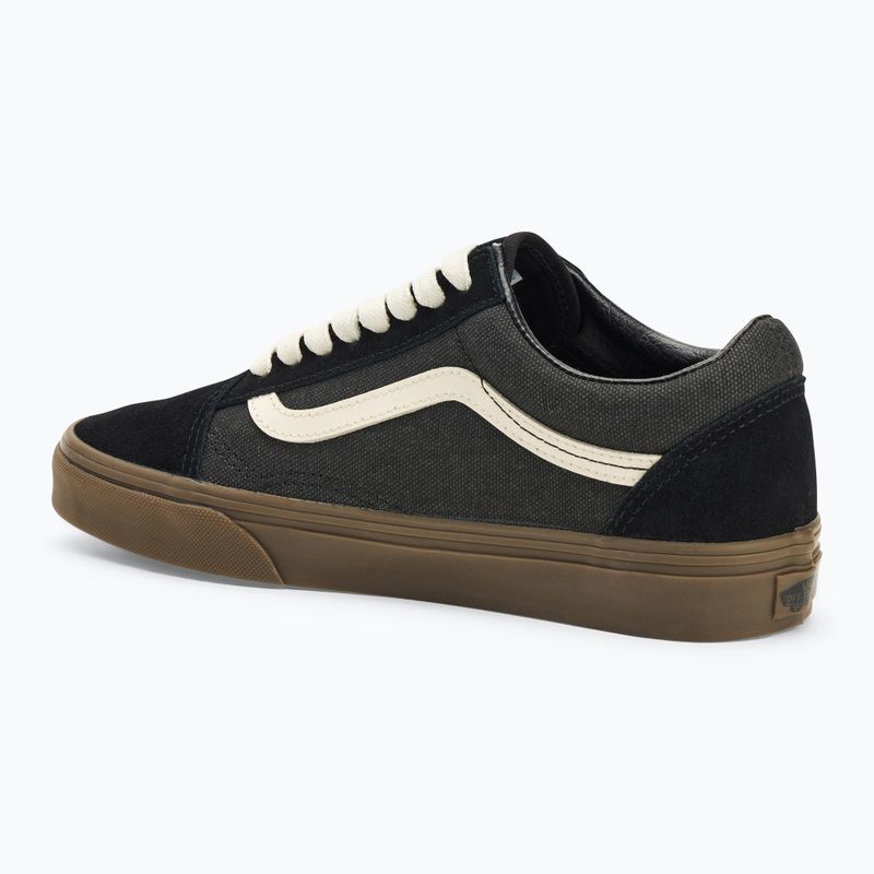 Vans Old Skool heavy canvas black shoes 3