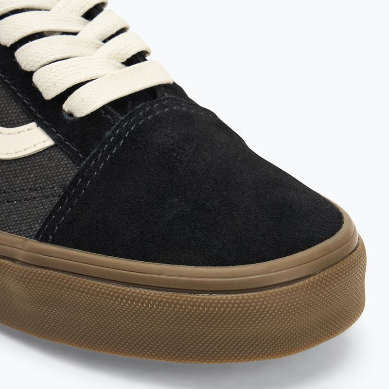 Vans Old Skool heavy canvas black shoes 7