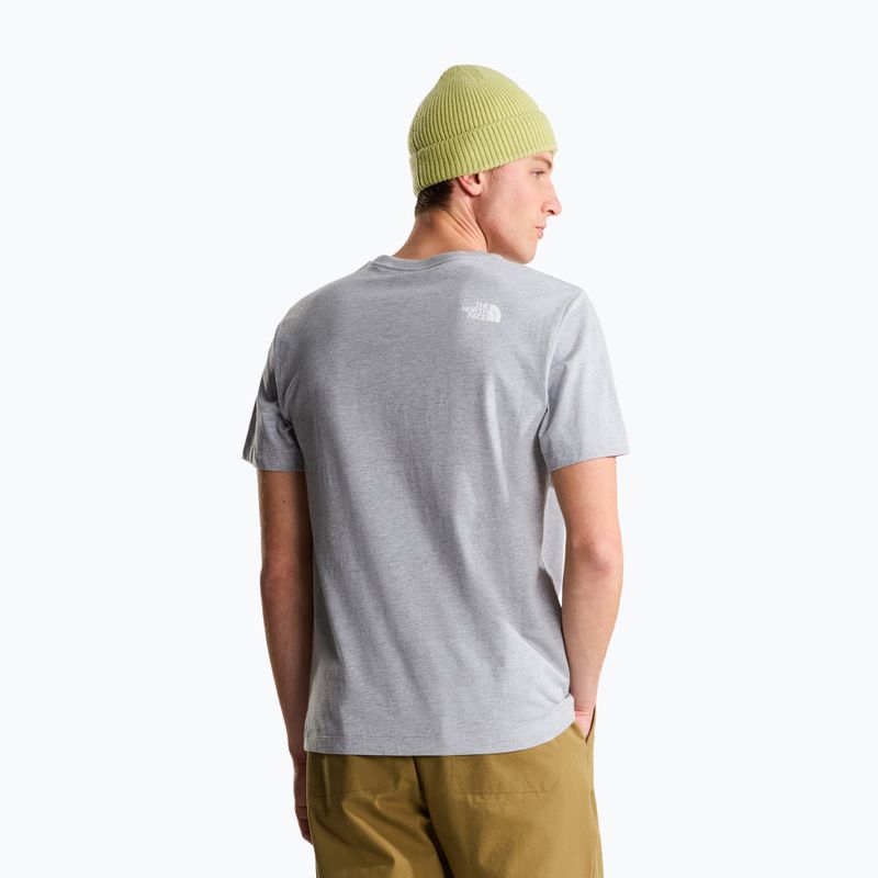 Men's T-shirt The North Face Evolution Half Dome tnf pale grey heather 3