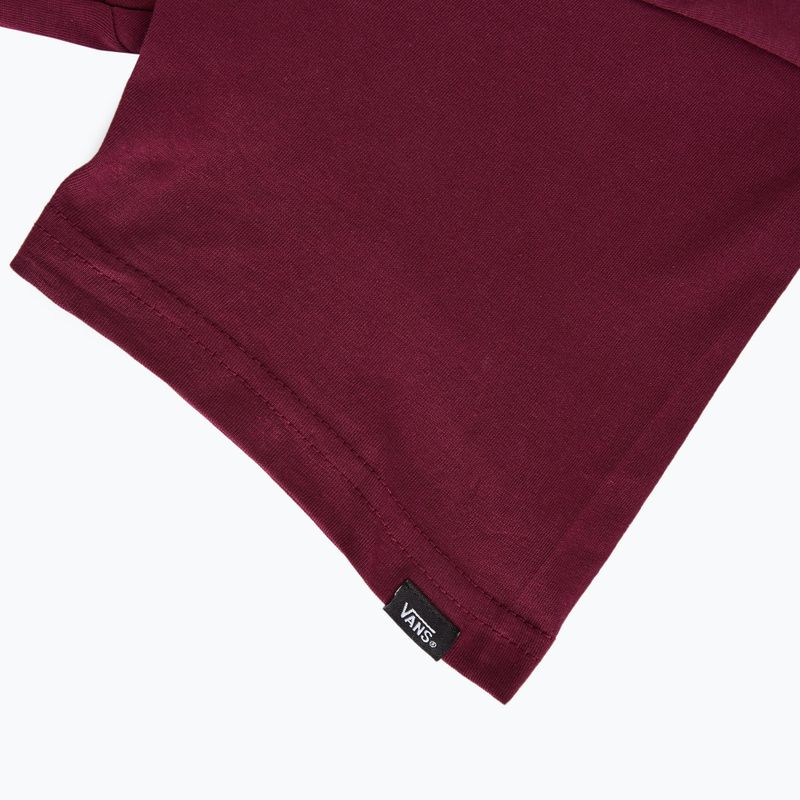 Men's T-shirt Vans Mn Vans Classic burgundy/spicy mustard 3