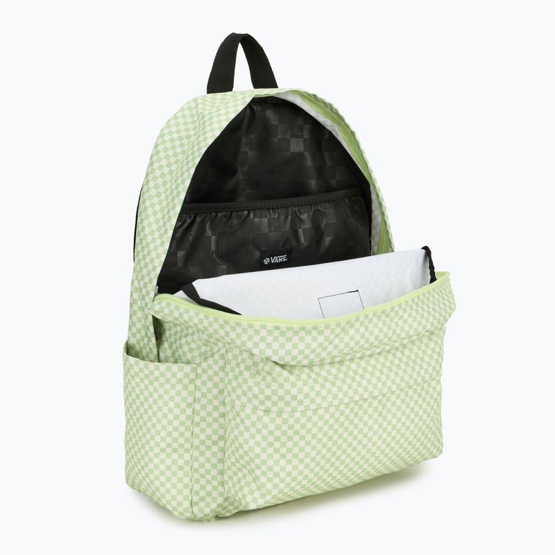 Vans Old Skool Check 22 l shadow lime urban backpack 4