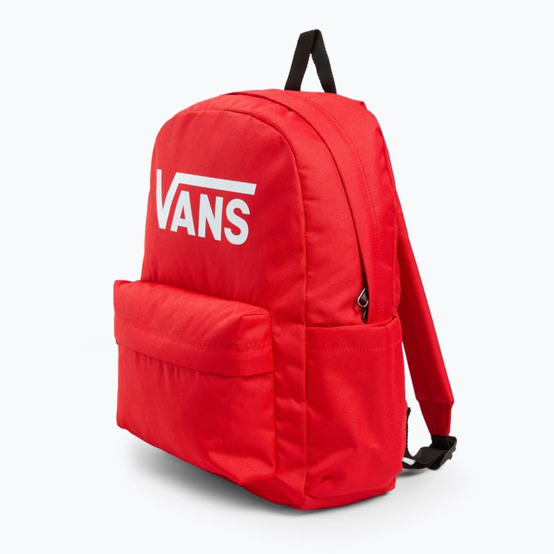 Vans Old Skool Print Backpack 22 l racing red 3