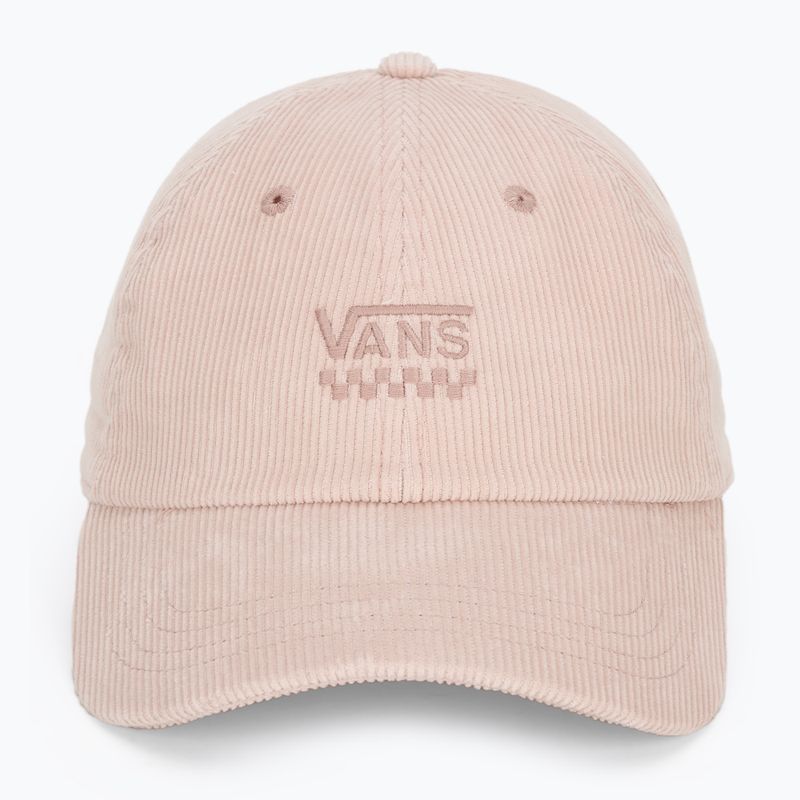 Vans Court Side Curved Bill Jockey sepia rose baseball cap 2