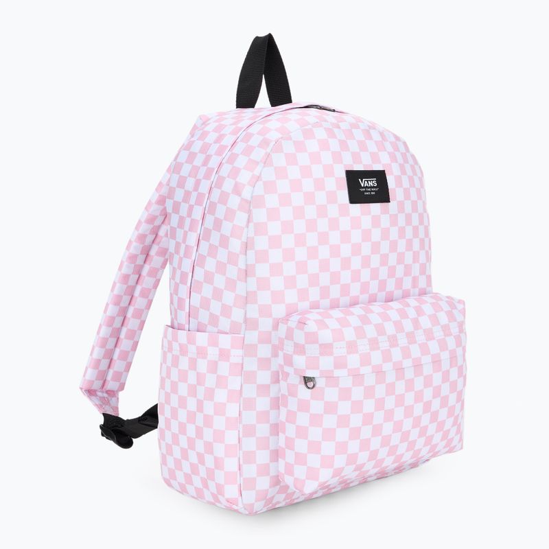 Vans Old Skool Grom Check 18 l coral blush children's urban backpack 2