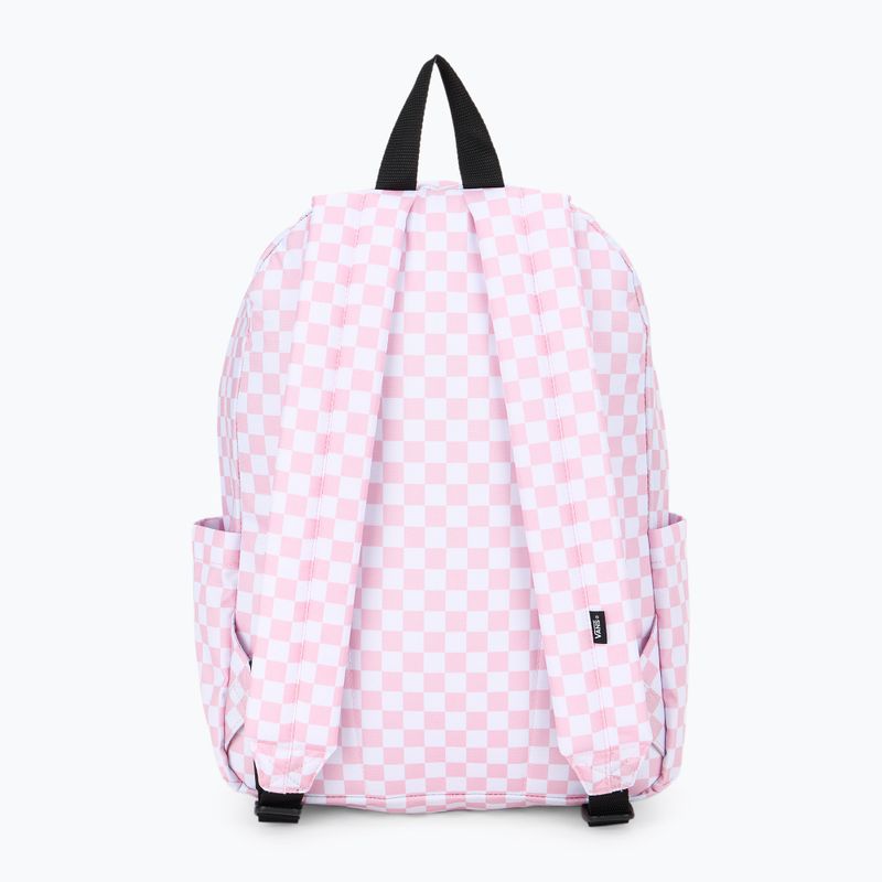 Vans Old Skool Grom Check 18 l coral blush children's urban backpack 3
