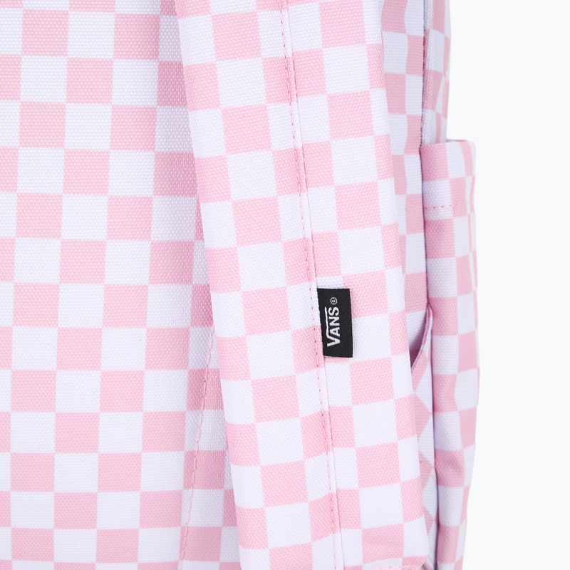 Vans Old Skool Grom Check 18 l coral blush children's urban backpack 6