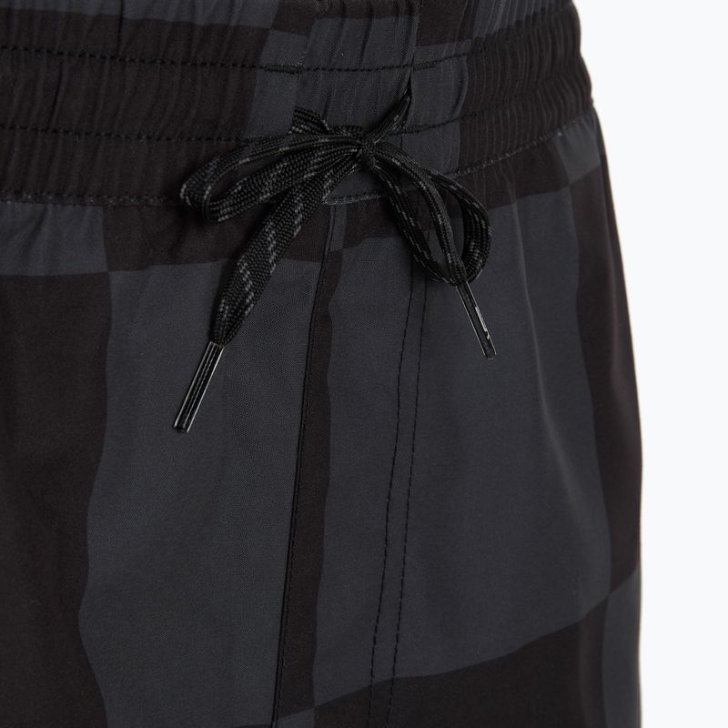 Men's Vans Primary Checkerboard Elastic Boardshort black/asphalt 4