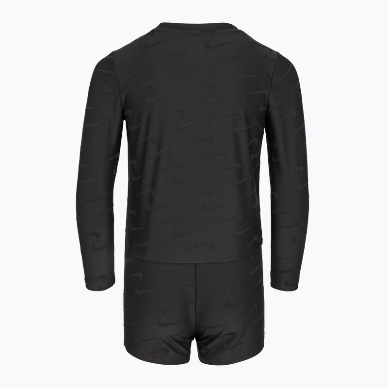 Children's tracksuit Nike Swoosh Motion Club Ls Dk Smoke Grey 2