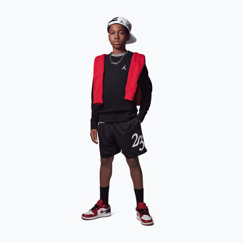 Children's sweatshirt Jordan JDB Brooklyn Fleece Essential Crew black 2