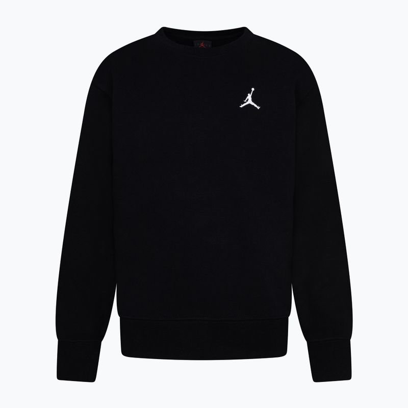 Children's sweatshirt Nike Jordan JDB Brooklyn Fleece Essential Crew black 4