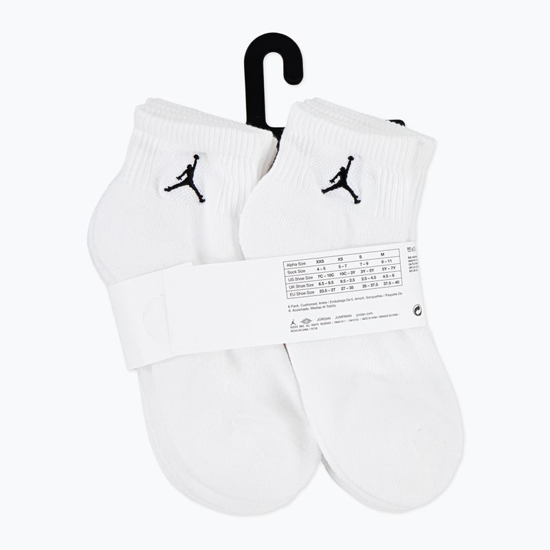 Socks Nike Jordan Everyday Essentials 6 pack white 4