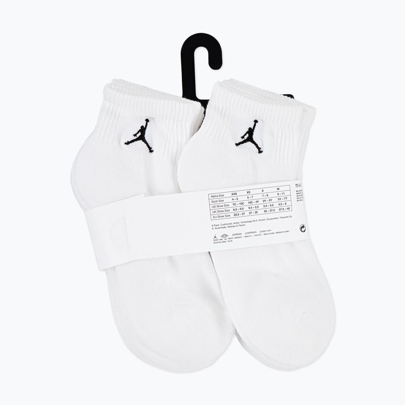 Socks Jordan JHN Everyday Essentials 6 pairs white 4