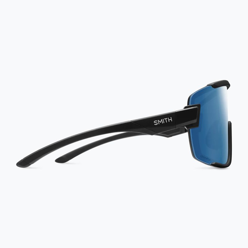 Sunglasses Smith Wildcat matte black/chrp polarized blue mirror/clear 3