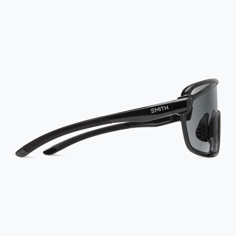 Smith Bobcat matte black/photochromic clear to gray/clear sunglasses 3