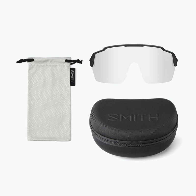 Smith Shift Split MAG black/photochromic clear to gray/clear sunglasses 4
