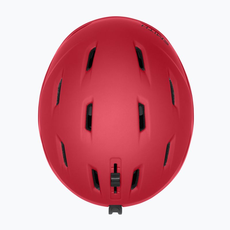 Smith Mission MIPS ski helmet matte crimson geo 3