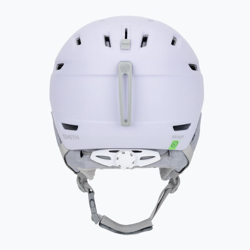 Smith Mirage matte lunar fog ski helmet 4