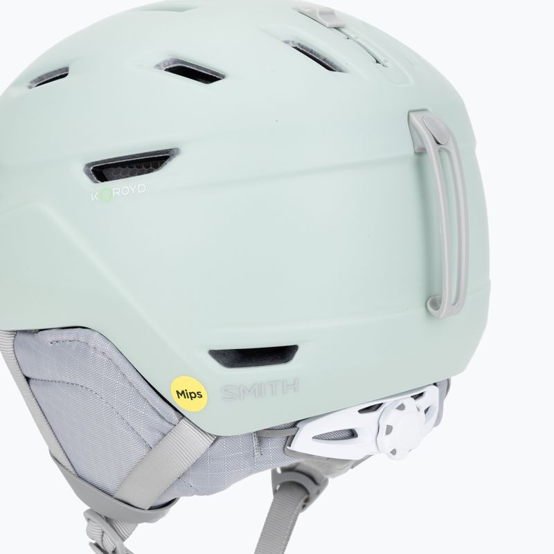 Smith Mirage MIPS ski helmet matte alpine ice 8