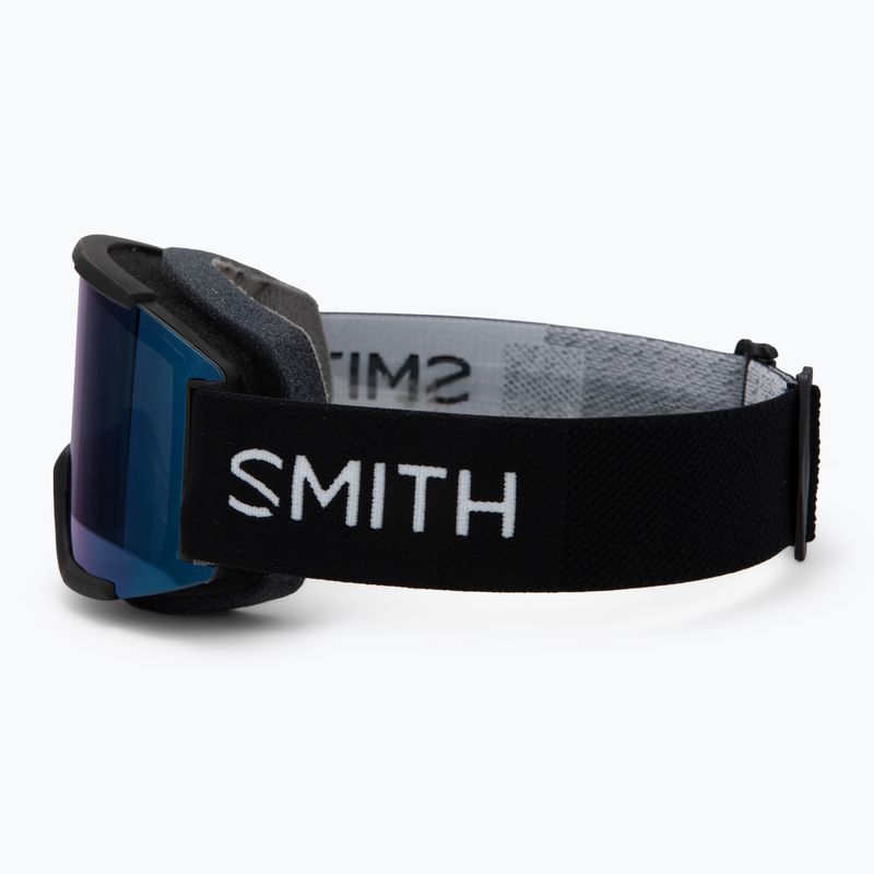 Ski goggles Smith Squad black/chromapop everyday blue mirror/yelloe 4