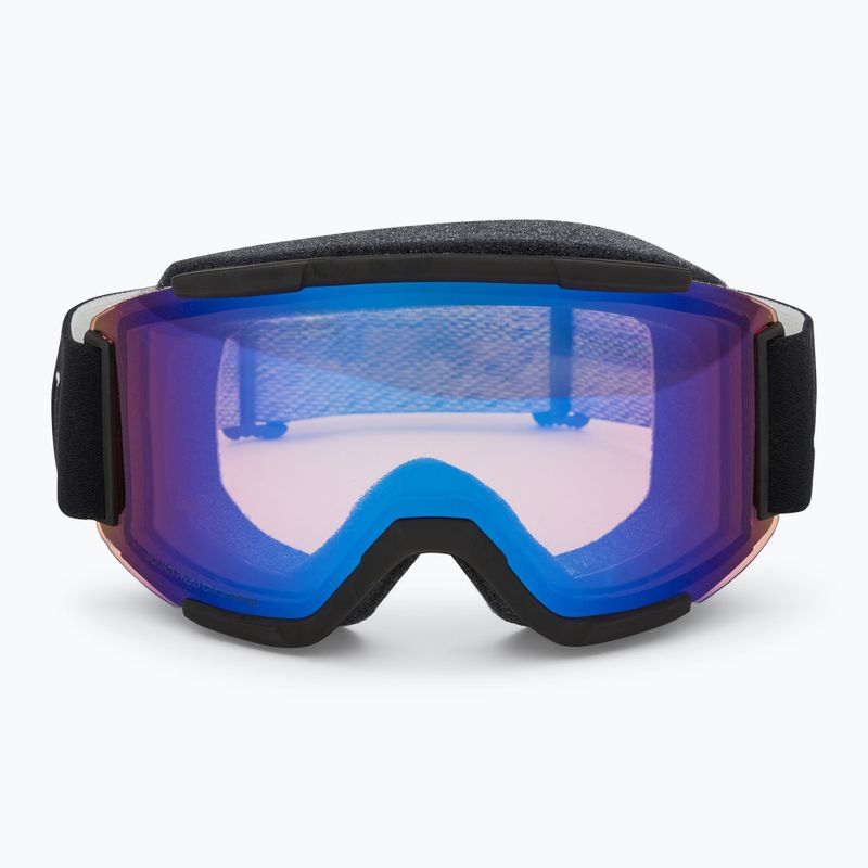 Smith Squad black/chromapop pro photochromic blue mirror ski goggles 2