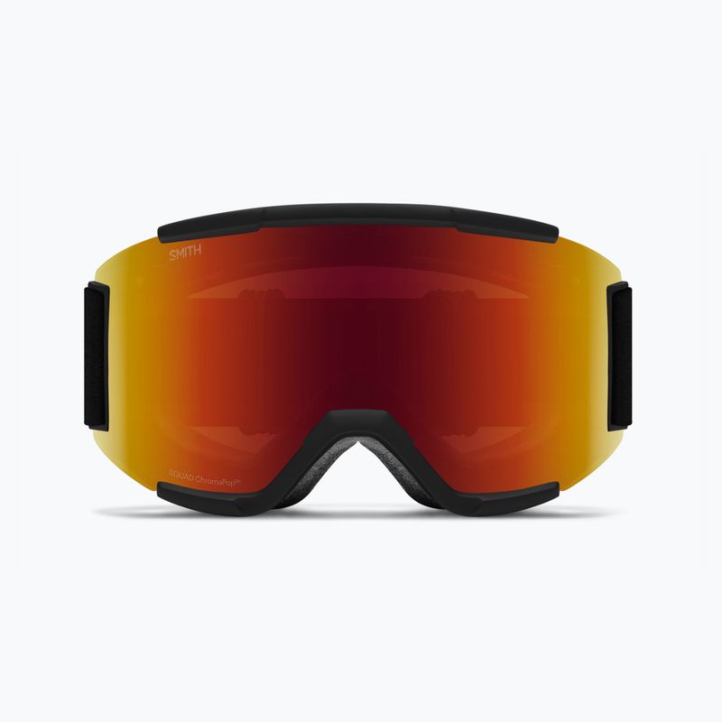 Ski goggles Smith Squad black/chromapop pro photochromic red mirror 2