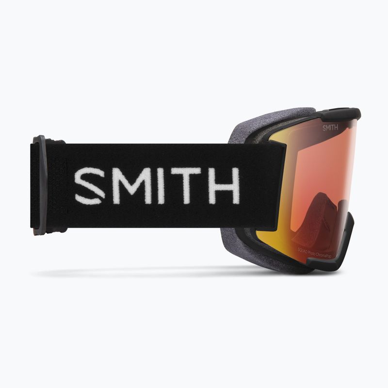 Ski goggles Smith Squad black/chromapop pro photochromic red mirror 7
