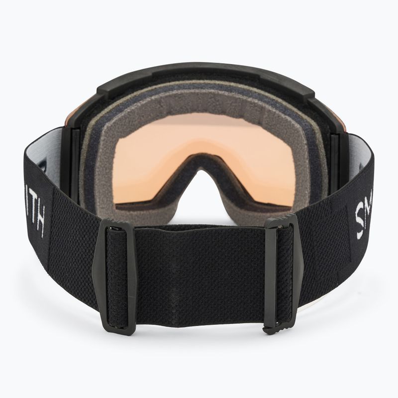 Smith Squad XL black/chromapop pro photochromic blue mirror ski goggles 3