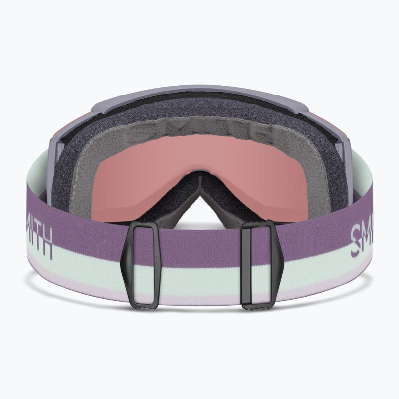 Smith Squad S lunar fog split/chroma everyday rose gold mirror ski goggles 3