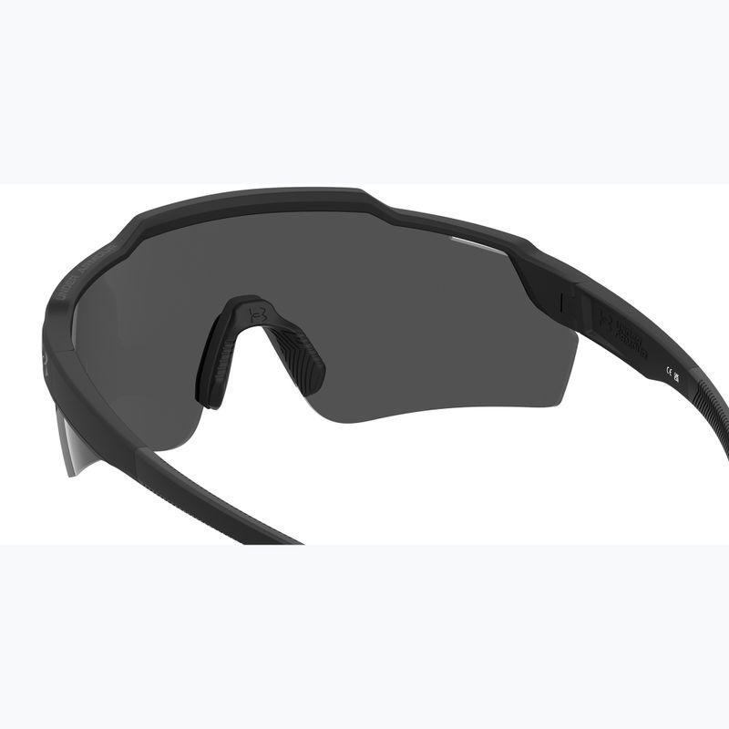 Under Armour Levelup S3 matte black/grey oleophobic men's sunglasses 6