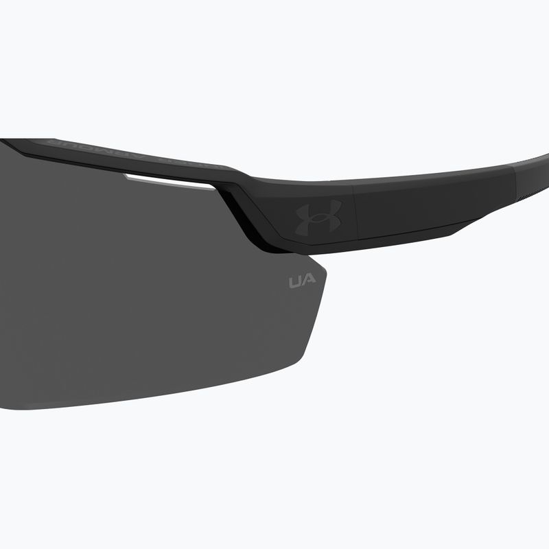 Under Armour Levelup S3 matte black/grey oleophobic men's sunglasses 7