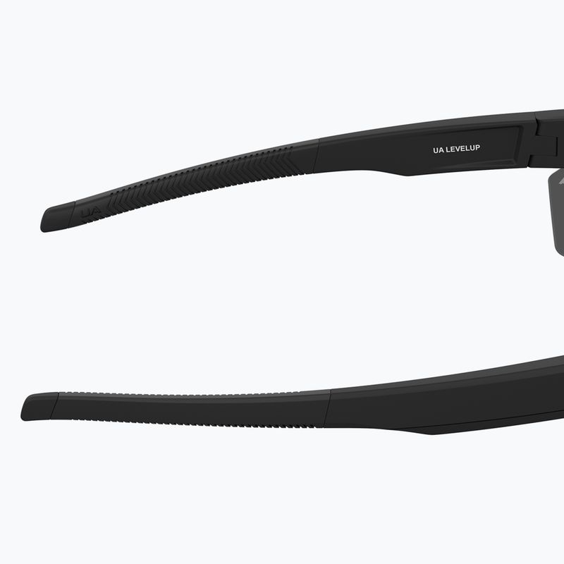 Under Armour Levelup S3 matte black/grey oleophobic men's sunglasses 8