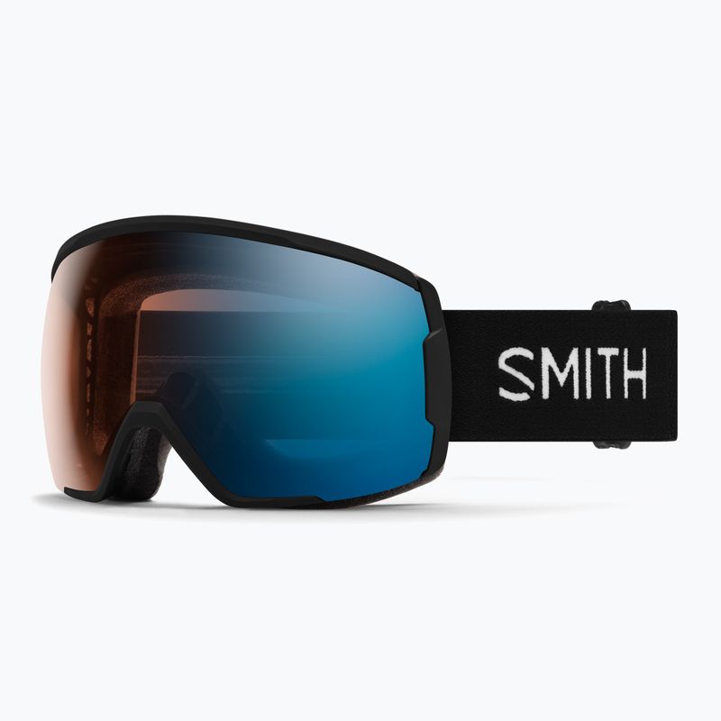 Smith Proxy black/ chromapop pro photochromic blue mirror ski goggles