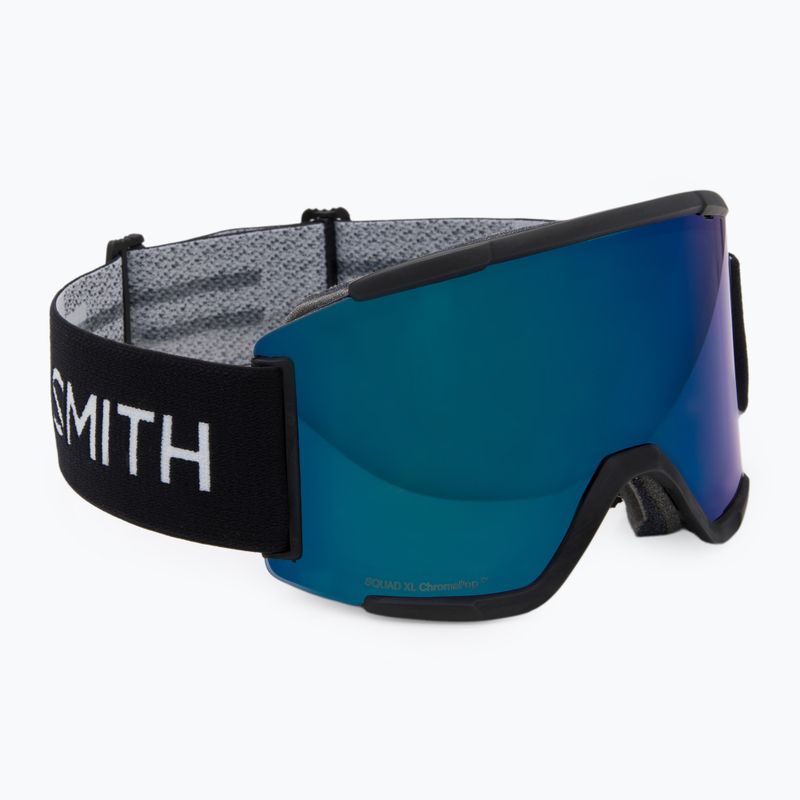 Ski goggles Smith Squad XL black/chrpeverydaybluemirror/ stormbluesensormirror 2