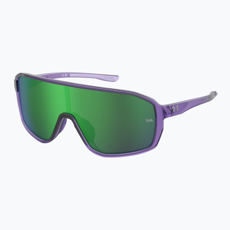 Men's Under Armour Gameday/G S3 matte violet/green multilayer sunglasses 2