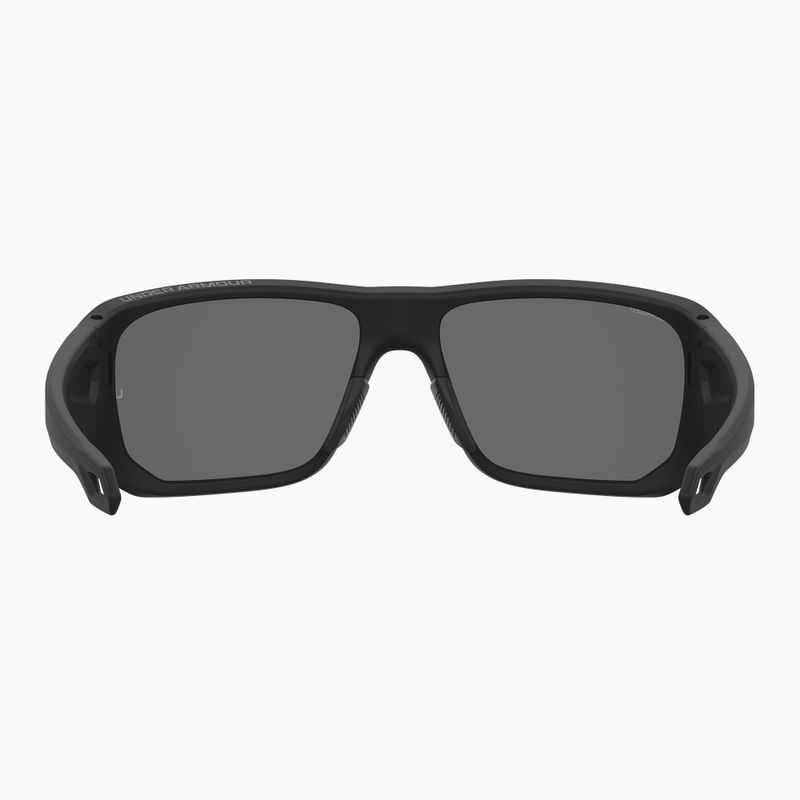 Men's Under Armour Attack MD S3 matte black/grey polarized oleophobic sunglasses 4