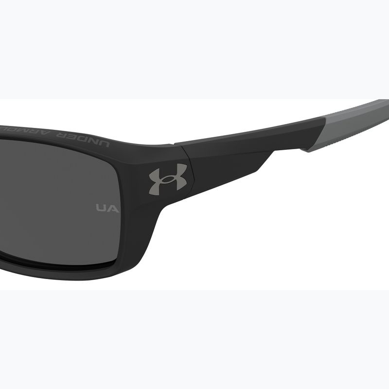 Under Armour Fanatical S3 matte black/grey polarised men's sunglasses 7