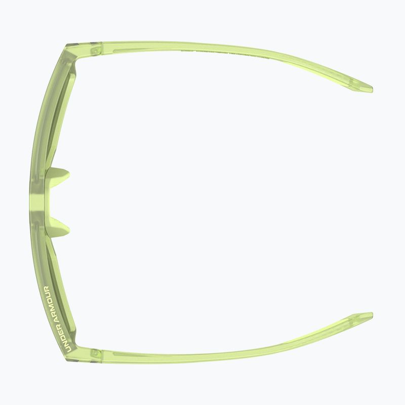 Under Armour Launch 2/G S3 green crystal/silver mirror men's sunglasses 5