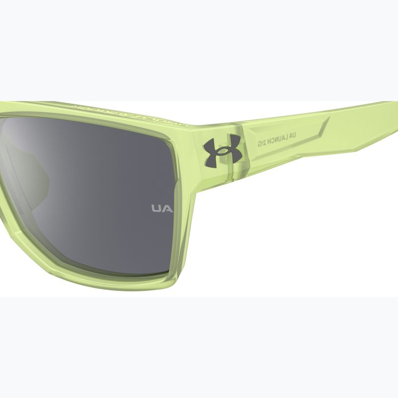 Under Armour Launch 2/G S3 green crystal/silver mirror men's sunglasses 7