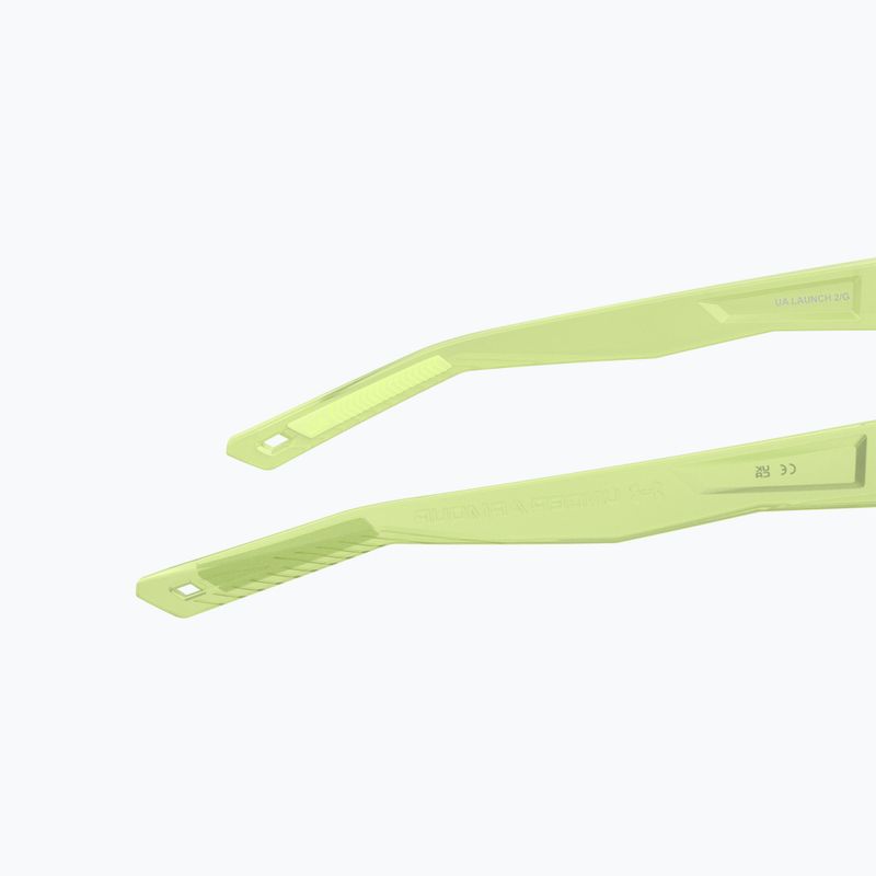 Under Armour Launch 2/G S3 green crystal/silver mirror men's sunglasses 8