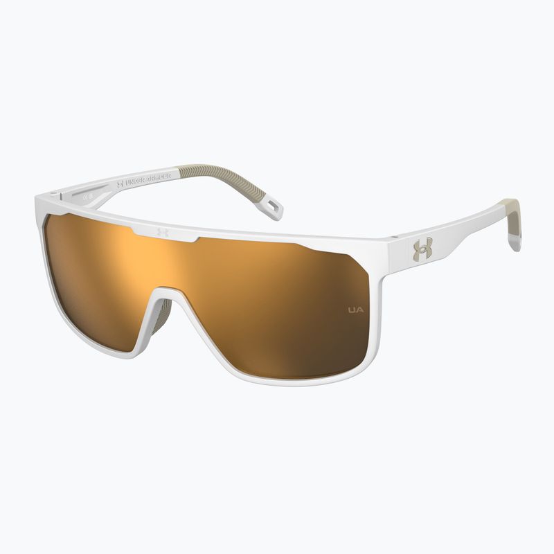 Men's Under Armour Define/G S3 matte white gold/gold mirror sunglasses 2