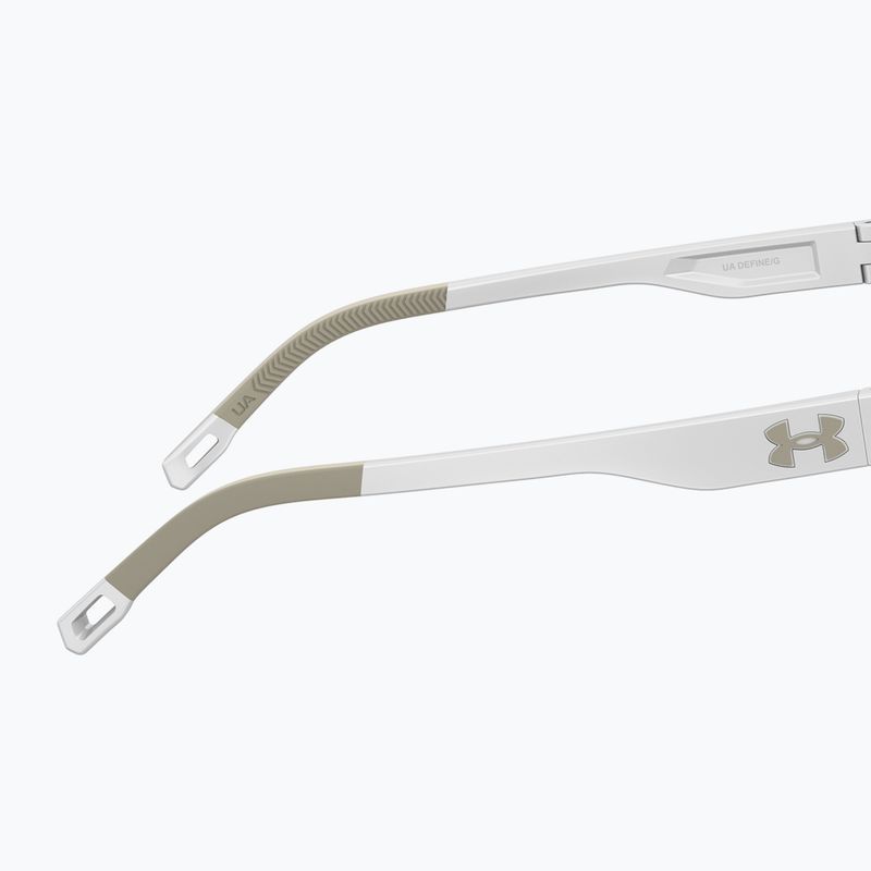 Men's Under Armour Define/G S3 matte white gold/gold mirror sunglasses 8