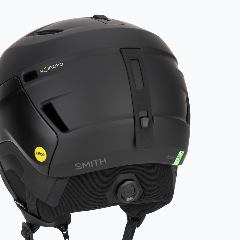 Smith Accel MIPS ski helmet matte black 9