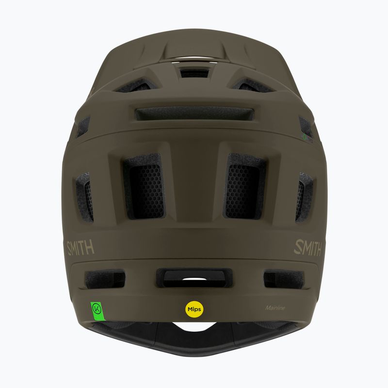 Smith Mainline MIPS matte forest bike helmet 2