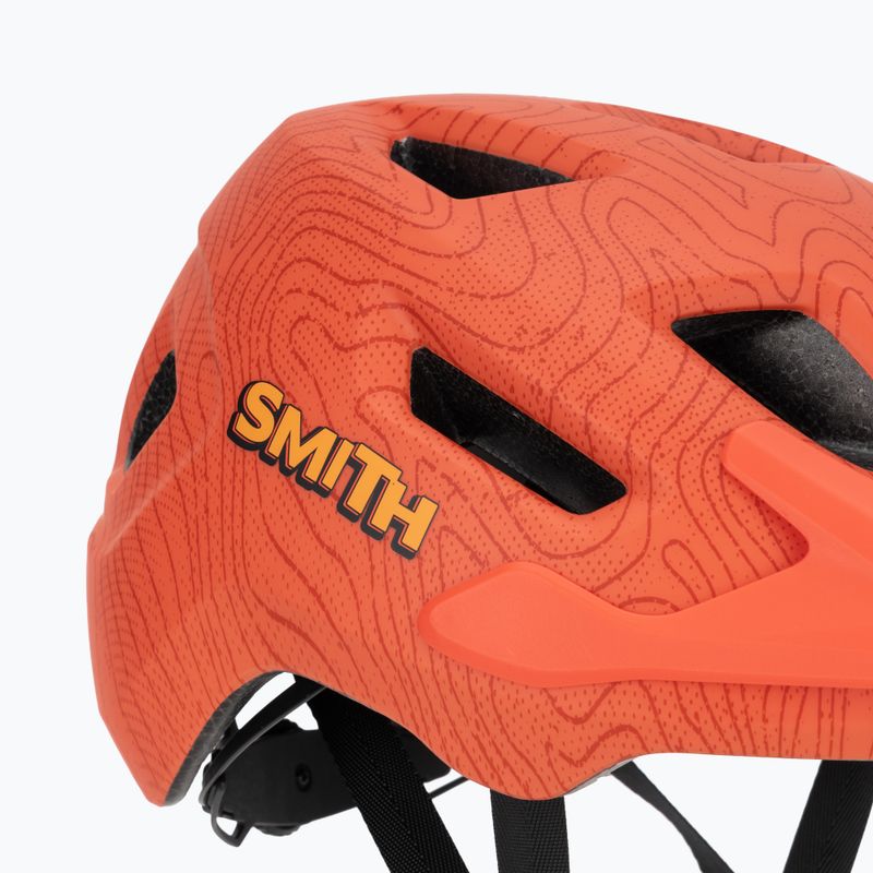 Smith Sidekick Jr MIPS matte blaze children's bike helmet 8
